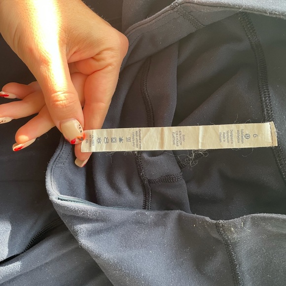 Lululemon High Waisted Wide Leg Cinching Ankle Leggings - Picture 7 of 13